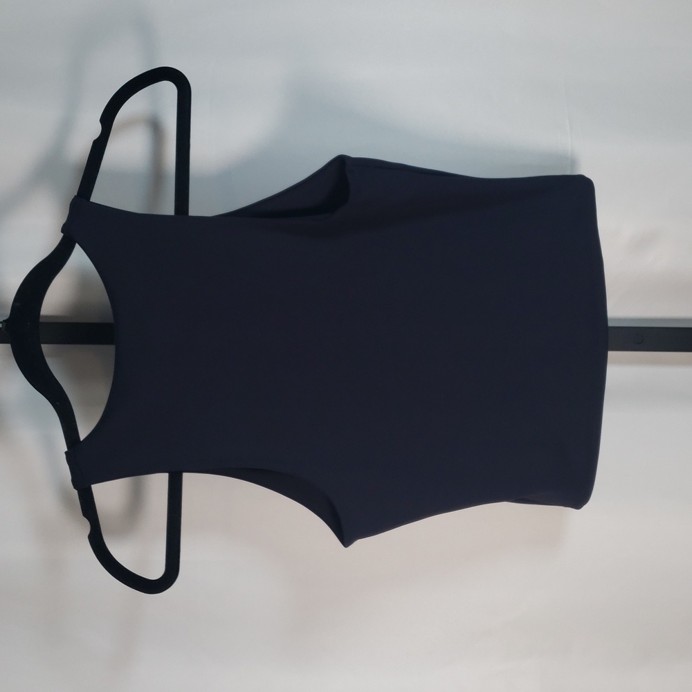 Express Dark‎ Navy Blue Body Contour Tank Top SZ M - NWT - Picture 5 of 8